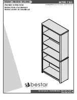 Bestar 64700-1163 Assembly Instructions Manual предпросмотр