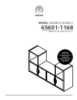 Bestar 65601 Assembly Instructions Manual preview