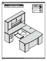 Предварительный просмотр 12 страницы Bestar 81411-2339 Left Assembly Instructions