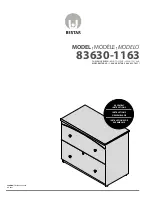 Предварительный просмотр 1 страницы Bestar 83630-1163 Assembly Instructions Manual