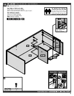 Предварительный просмотр 9 страницы Bestar 92420-2163-2263 Left Assembly Instructions