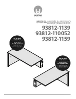 Предварительный просмотр 1 страницы Bestar 93812-110052 Assembly Instructions Manual