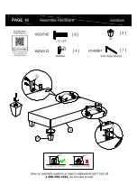 Предварительный просмотр 21 страницы Bestar A203843A Assembly Manual