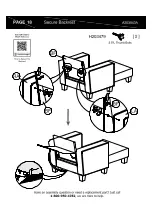 Предварительный просмотр 23 страницы Bestar A203843A Assembly Manual