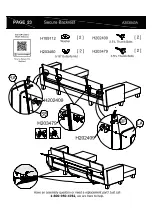 Предварительный просмотр 28 страницы Bestar A203843A Assembly Manual