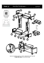 Предварительный просмотр 32 страницы Bestar A203843A Assembly Manual