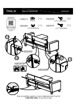 Предварительный просмотр 33 страницы Bestar A203843A Assembly Manual