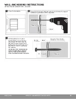 Предварительный просмотр 22 страницы Bestar Murphy 116862 Manual