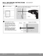 Предварительный просмотр 25 страницы Bestar Murphy 85183-3 Manual