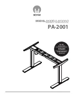 Bestar PA-2001 Assembly Instruction Manual предпросмотр