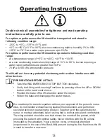 Preview for 14 page of Bestcare BESTLIFT PL400H Manual