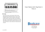 Bestcare SL-HC70000 Owner'S Manual предпросмотр