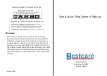 Предварительный просмотр 1 страницы Bestcare SL-SA661 Owner'S Manual