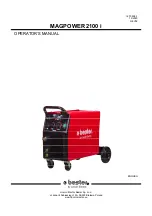 bester MAGPOWER 2100 i Operator'S Manual предпросмотр