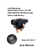 Preview for 2 page of BestGuarder WG-37 User Manual