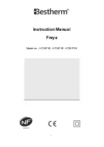 Предварительный просмотр 20 страницы Bestherm Freya HT10PYE Instruction Manual