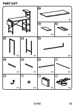 Предварительный просмотр 3 страницы Bestier D471Z Assembly Instruction Manual