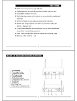 Предварительный просмотр 3 страницы BestMedia BM-100V Instruction Manual