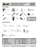 Предварительный просмотр 4 страницы Bestop 42820-01 Assembly Instructions, Use & Care Manual And Warranty