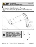 Предварительный просмотр 8 страницы Bestop 42820-01 Assembly Instructions, Use & Care Manual And Warranty