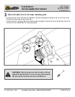 Предварительный просмотр 9 страницы Bestop 42820-01 Assembly Instructions, Use & Care Manual And Warranty