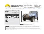 Bestop HighRock 4x4 42908 Installation Instructions Manual preview