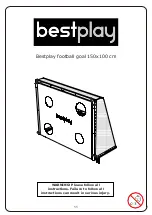 Предварительный просмотр 12 страницы Bestplay football goal 150x100 cm Manual