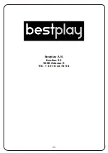 Предварительный просмотр 24 страницы Bestplay football goal 150x100 cm Manual