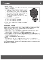 Предварительный просмотр 7 страницы Bestron 8 7121 8405 2516 Instruction Manual