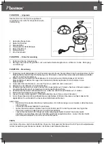 Предварительный просмотр 6 страницы Bestron 8 7121 8405 6149 Instruction Manual