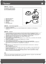 Предварительный просмотр 16 страницы Bestron 8 7121 8405 6149 Instruction Manual