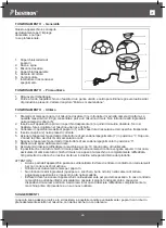 Предварительный просмотр 26 страницы Bestron 8 7121 8405 6149 Instruction Manual