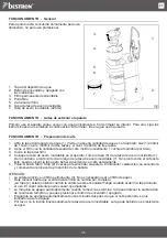 Preview for 36 page of Bestron 8 7121 8405 6446 Instruction Manual