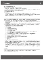 Предварительный просмотр 18 страницы Bestron 8712184038305 Instruction Manual