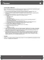 Предварительный просмотр 10 страницы Bestron 8712184052547 Instruction Manual