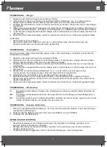 Предварительный просмотр 6 страницы Bestron 8712184054510 Instruction Manual