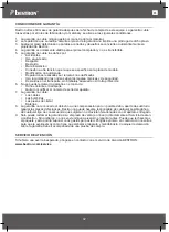 Предварительный просмотр 32 страницы Bestron 8712184054510 Instruction Manual