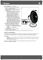 Предварительный просмотр 37 страницы Bestron 8712184055821 Instruction Manual