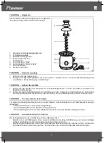 Preview for 5 page of Bestron 8712184056187 Instruction Manual