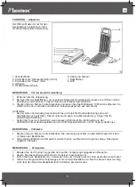 Предварительный просмотр 5 страницы Bestron 8712184056309 Instruction Manual