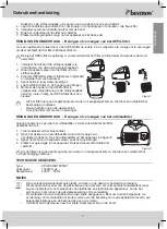 Preview for 7 page of Bestron A1500SR Instruction Manual