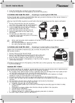 Preview for 25 page of Bestron A1500SR Instruction Manual