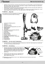 Предварительный просмотр 10 страницы Bestron A2300E Instruction Manual