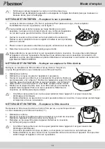 Preview for 18 page of Bestron A2300E Instruction Manual