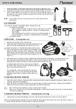 Preview for 23 page of Bestron A2300E Instruction Manual