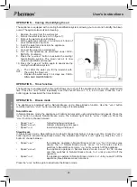 Preview for 24 page of Bestron AAC5000 Instruction Manual