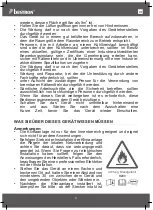 Preview for 4 page of Bestron AAC6000 Instruction Manual