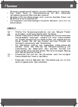 Предварительный просмотр 6 страницы Bestron AAC6000 Instruction Manual