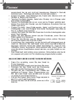 Предварительный просмотр 4 страницы Bestron AAC7000 Instruction Manual