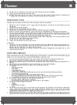 Предварительный просмотр 9 страницы Bestron AAF300 Instruction Manual